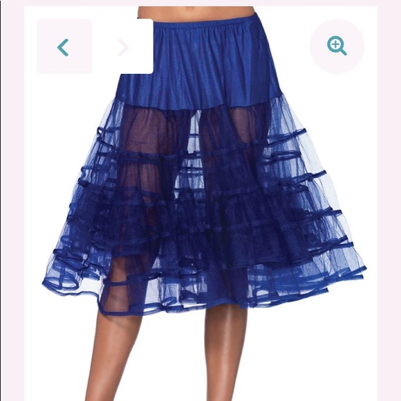 NWT KNEE LENGTH PETTICOATS IN MULTIPLE COLORS! - Picture 4 of 11